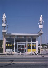 1980s America -  Carvel ice cream stand, West Palm Beach, Florida 1980