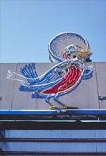 1980s United States -  Red Robin Diner sign, Johnson City, New York 1988