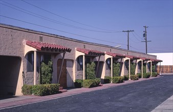 1980s United States -  Gateway Motel, Merced, California 1987
