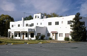 1980s United States -  Casa Grande Motel, Albuquerque, New Mexico 1987