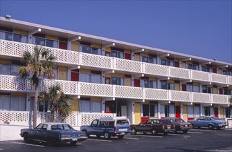 1980s United States -  Tropical Oasis Motel, Myrtle Beach, South Carolina 1985