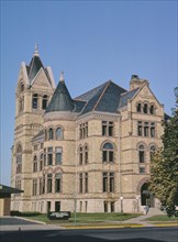 1980s United States -  Winona County Courthouse, 4th Street, Winona, Minnesota 1988