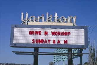 1980s America -  Yankton Drive-In, Yankton, South Dakota 1987