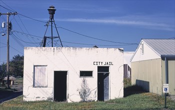 1980s United States -  City jail, Frederick, South Dakota 1987