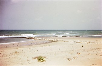 1960s Seashore Caesarea Israel