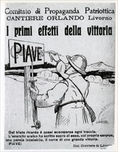 Piave, the first effects of the victory