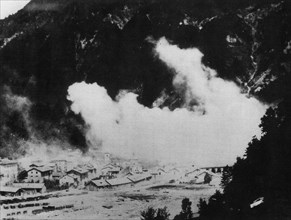 Austrian bombing of Dogna, 1915