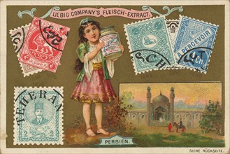 Picture Series Countries And Stamps And Motives