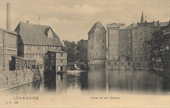 On The River Jimenau In Lüneburg
