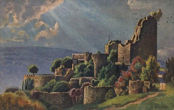 Castle Ruins Of Lützelburg In The Vosges