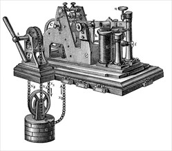 Siemens And Halske Typewriter Telegraph From 1850