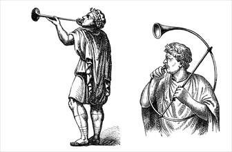 Roman Tuba Player (Left)