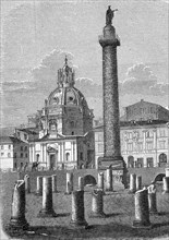 Trajan'S Column In Rome