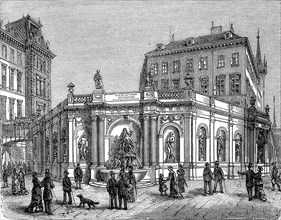 The Albrechtsbrunnen In Vienna