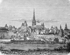 View Of Vienna In 1483