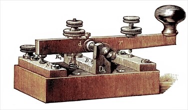 A Telegraph Key Is A Switching Device Used Primarily To Send Morse Code