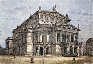 The Opera Building At Frankfurt