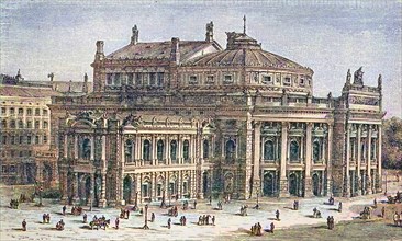 The Hofburg Theater At Vienna