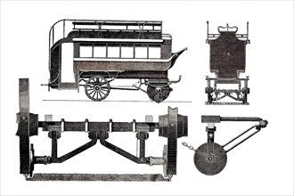 Various Views Of A Border Wagon
