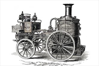 Merryweather Steam Fire-Engine And Sons Of 1863
