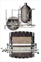 Construction Drawings Of The Steam Traction Engine By Simon Stevens