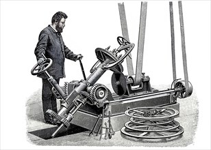 Horizontal Bottom Circular Cutting Machine