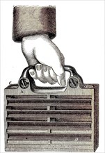Illustration Of A Transportable Coin Box