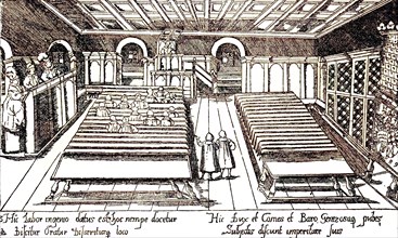 Disputation In The Collegium Illustre At Tübingen 1589