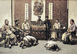 A Meeting Of The Court In China
