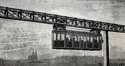 Testing A Monorail At Cologne