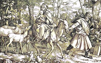 The Flight Into Egypt Is A Biblical Event Described In The Gospel Of Matthew