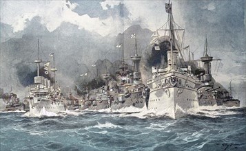 German Warship