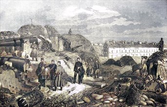 In The Fort De Nogent Near Paris After The Occupation By Württemberg Troops