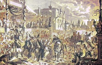 The Victory Of The Bavarian Troops In Munich On July 16
