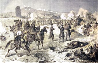Defensive Action On The Mont-Valerien Near Paris On 19 January 1871