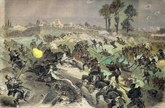 Battle Of The Prussian Garden At Gravelotte