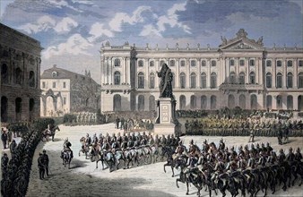 Arrival Of Prussian Troops On Stanislausplatz In Gdansk On August 15