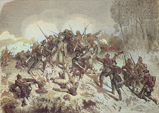Capture Of Turcos By North German Riflemen