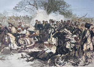 Withdrawal Of The French Cavalry After The Battle Of Orleans