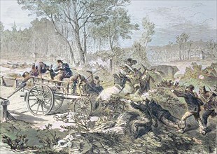 The Field Post Is Attacked By Franctireurs
