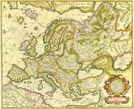 Map of Europe 1623