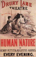 Poster for the Play - Human Nature