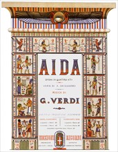 Aida Score Title Page