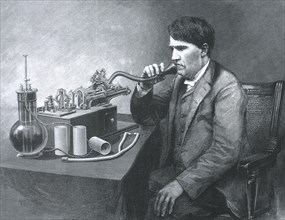 Thomas Edison and Phonograph