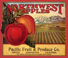 Northwest Apple Label