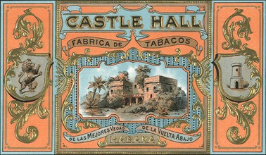Castle Cigar Label