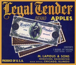 Legal Tender Label