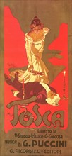 Theater Poster From Tosca