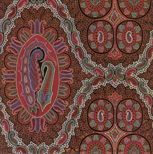 Paisley and Oval Motif.