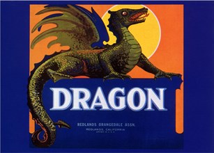Dragon Fruit Label.